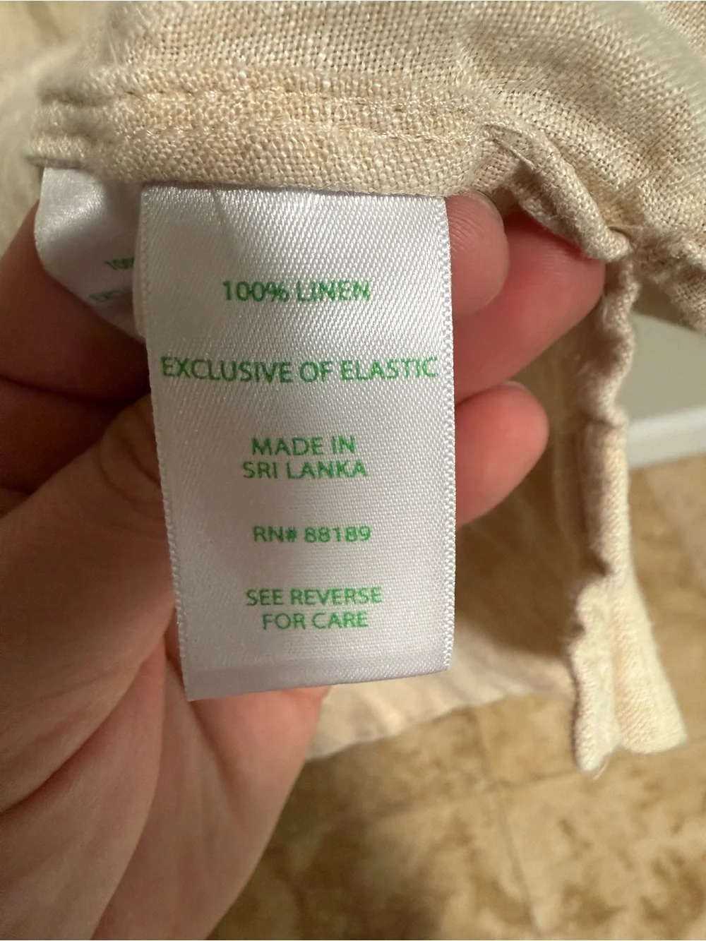 Lilly Pulitzer Mialeigh Linen Top - Sand Bar X Resort White, Size 8
